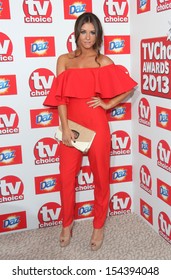 Brooke Vincent Arriving At The TV Choice Awards 2013 Held At The Dorchester, London. 09/09/2013