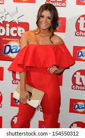 Brooke Vincent Arriving At The TV Choice Awards 2013 Held At The Dorchester, London. 09/09/2013