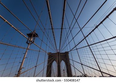 Brookly Bridge close up