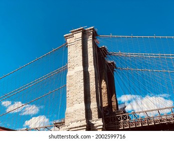 The Brooklyn Bridge Close Up