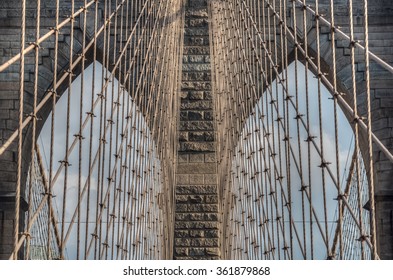 Brooklyn Bridge - Detail - NYC