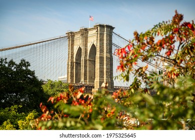 Brooklyn Bridge, Detail View, New York