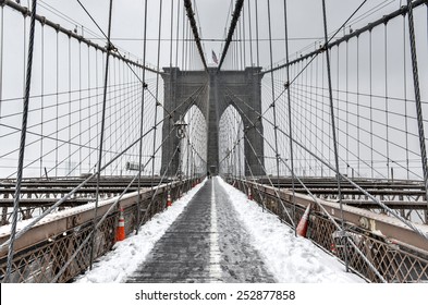 862 Brooklyn bridge snow Images, Stock Photos & Vectors | Shutterstock