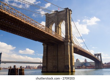 Brooklyn Bridge From Manhattan Side