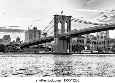 Brooklyn bridge, New York City.