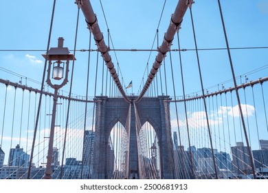 Brooklyn Bridge in New York City - Powered by Shutterstock