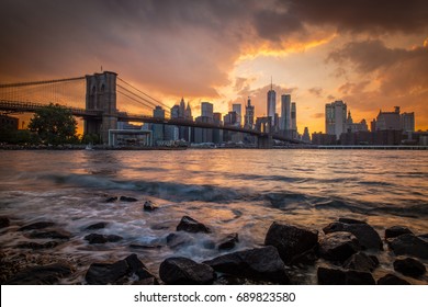 Brooklyn Bridge Sunset