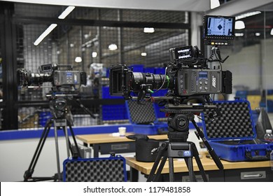 Brooklyn, NY; Feb 2018: An Arri Alexa Is Being Prepped For A Film Shoot