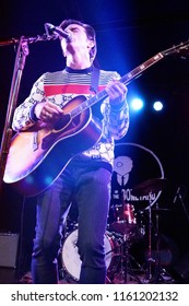 Brooklyn, NY; Jan 2018 - Full Body Shot Of Drake Bell As He Performs An Acoustic Show