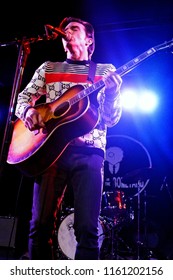 Brooklyn, NY; Jan 2018 - Full Body Shot Of Drake Bell As He Performs An Acoustic Show