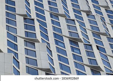 Brooklyn, NY/ USA - September 14, 2020: Downtown Brooklyn Apartment Building Skyscraper Detail