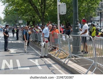 Brooklyn NY USA September 5, 2022. U.S. Majority Leader Chuck Schumer At The West Indian Day Parade In Brooklyn. 