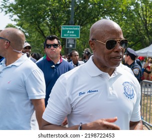 Brooklyn, NY USA September 5, 22022. NYC Mayor Eric Adams At The West Indian Day Parade In Brooklyn. 