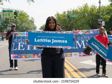 Brooklyn, NY USA September 5, 2022. NY Attorney General Letitia James At The West Indian Day Parade. 