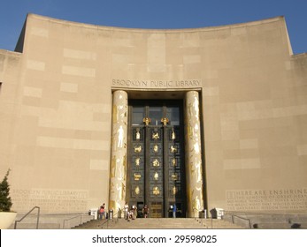 Brooklyn Public Library In New York City