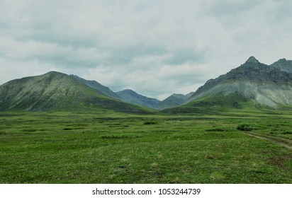 Brooks Mountains at Gates of the Arctic National Park