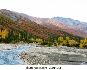 Brooks Range Alaska From The Dalton Highway