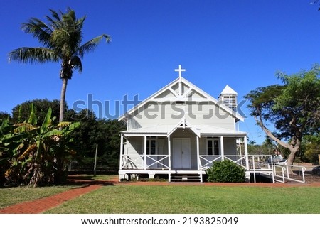 Broome Anglican Church in Broome, Western Australia.