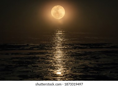 Broome, West Australia - August 28th 2018 : Staircase To The Moon In Broome