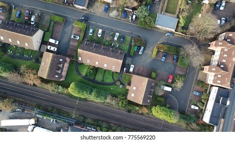 Broomfield Park London Streets Straight Down