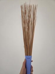 A Broomstick Is An Old Fashioned Broom From Indonesia. It Used To Remove Cobwebs, Clean Backyards, Etc