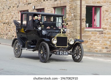 Brough, Cumbria, England - April 5th 2015: Black Model T Ford Car