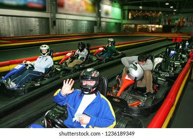 Indoor Go Carts Stock Photos Images Photography Shutterstock