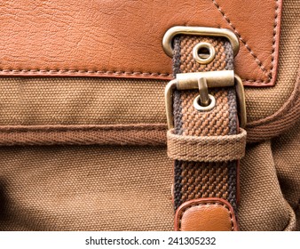 Brown Backpack Buckle