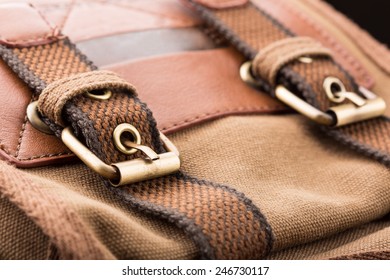 Brown Backpack Buckle