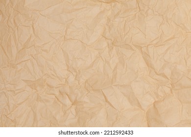 Brown Baking Paper Sheets , Top View.