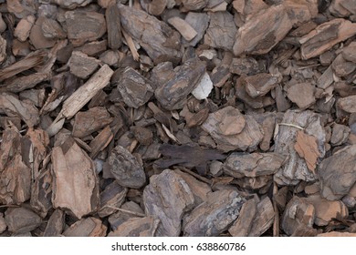Brown bark mulch