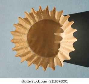 A Brown Biodegradable Coffee Filter