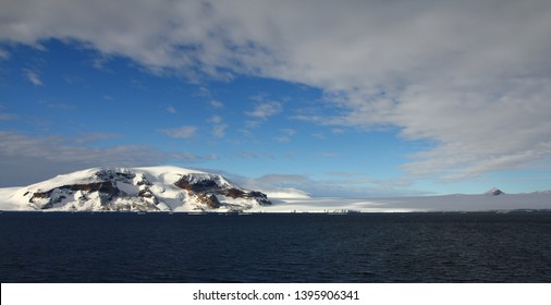 Brown Bluff On Antarctic Peninsula