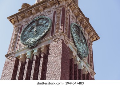 Brown Campus Clock Tower, Off Main Green, Providence, Rhode Island