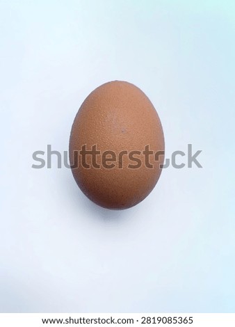 Brown chicken eggs. The eggshell has a porous texture that protects the inside from bacteria.