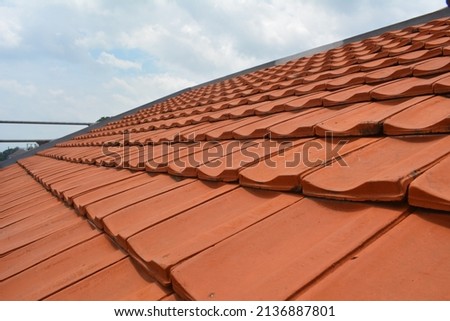 brown clay tile texture. rooftile texture