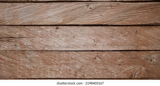 Brown Colored Wooden Cabin Wall Texture Background