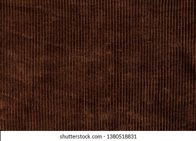 Brown Corduroy Close-up