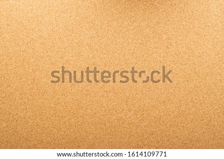 Brown Cork Board Background, Noticeboard or Bulletin Board Texture Image. Corkboard Pattern Closeup with Copy Space