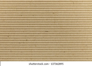 Brown corrugated cardboard texture