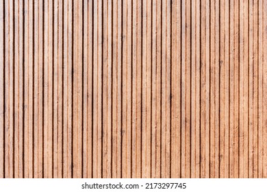 Brown Corrugated Metal Fence Background.