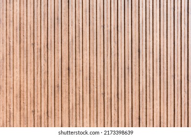 Brown Corrugated Metal Fence Background.