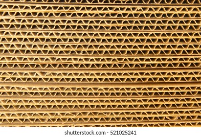 Brown Corrugated Paper Box Texture And Background