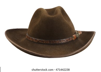 gorro//sombrero Brown cowboy hat