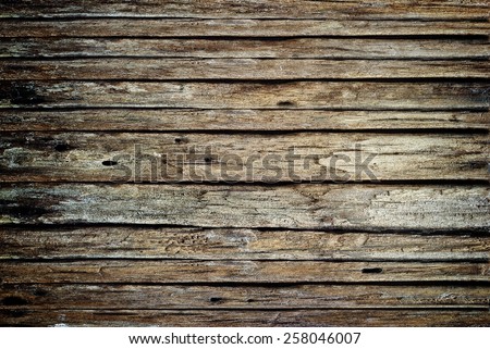 brown dark wood rotten texture for background