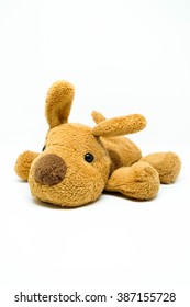 Brown Dog Stuffed Doll