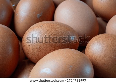 Brown Eggs Close Up Texture