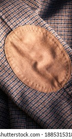 Brown Elbow Patch In Tweed Jacket