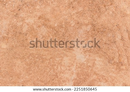 Brown ground surface.Close up natural background.soil surface top view