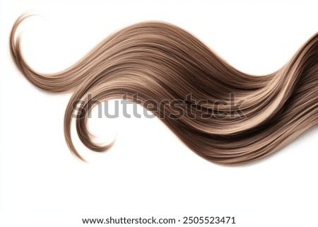 Similar – Image, Stock Photo Woman with strand of hair